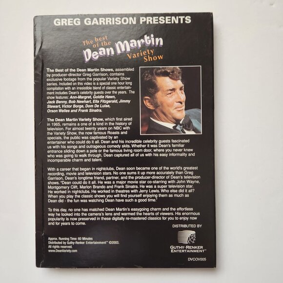The Best Of The Dean Martin Variety Show Special Edition DVD - Picture 2 of 5
